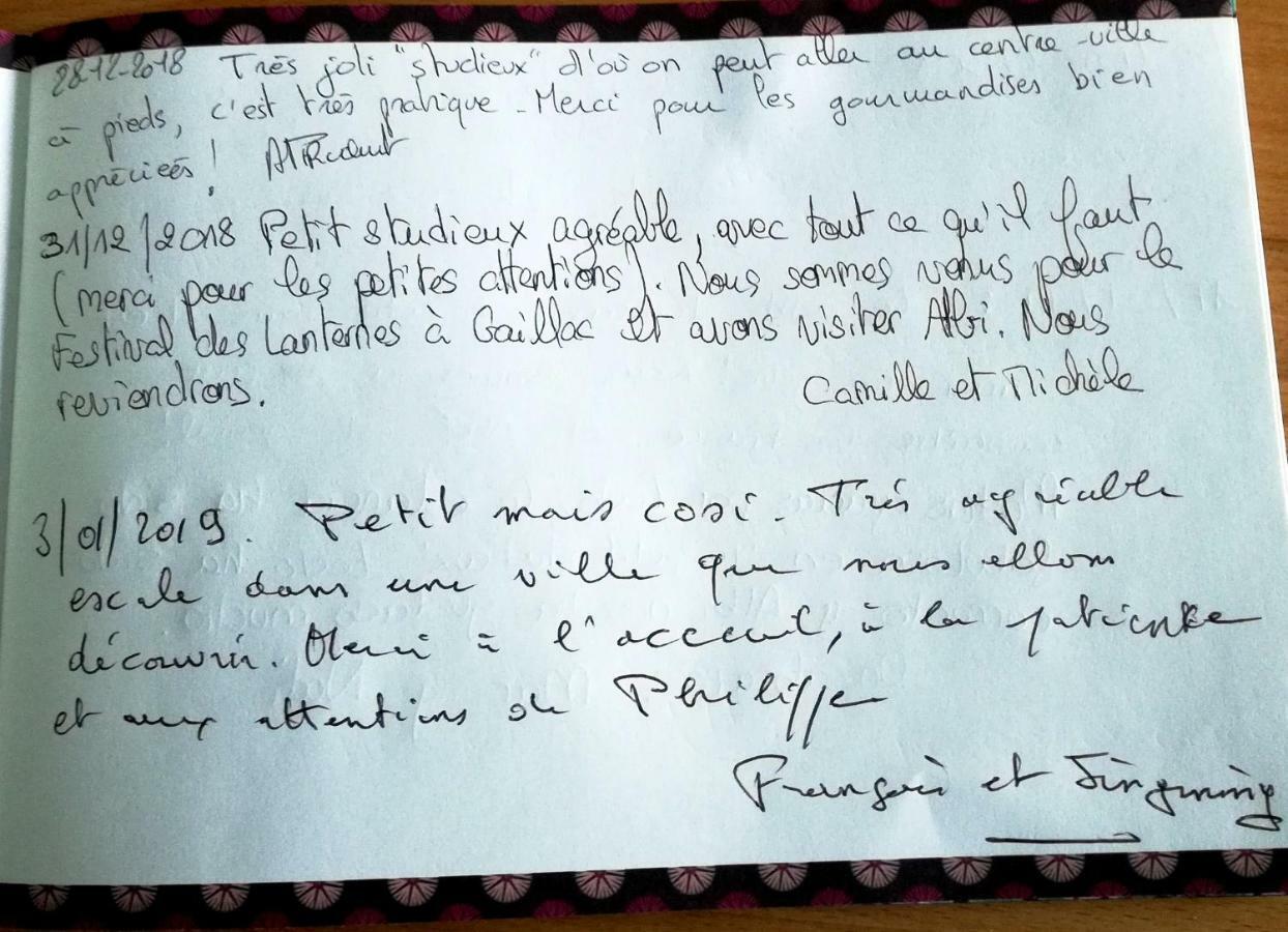 Le Petit Studieux - Parking - Animaux Acceptes - Centre Ville Accessible A Pied Albi Exterior foto